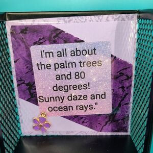 Handmade Inspirational Quotes with Charm! Nursing Home Crafts! Sunny Flower